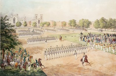 Guardia Nazionale del 7º Reggimento NYSM, inciso da C. Gildemeister da Otto Botticher